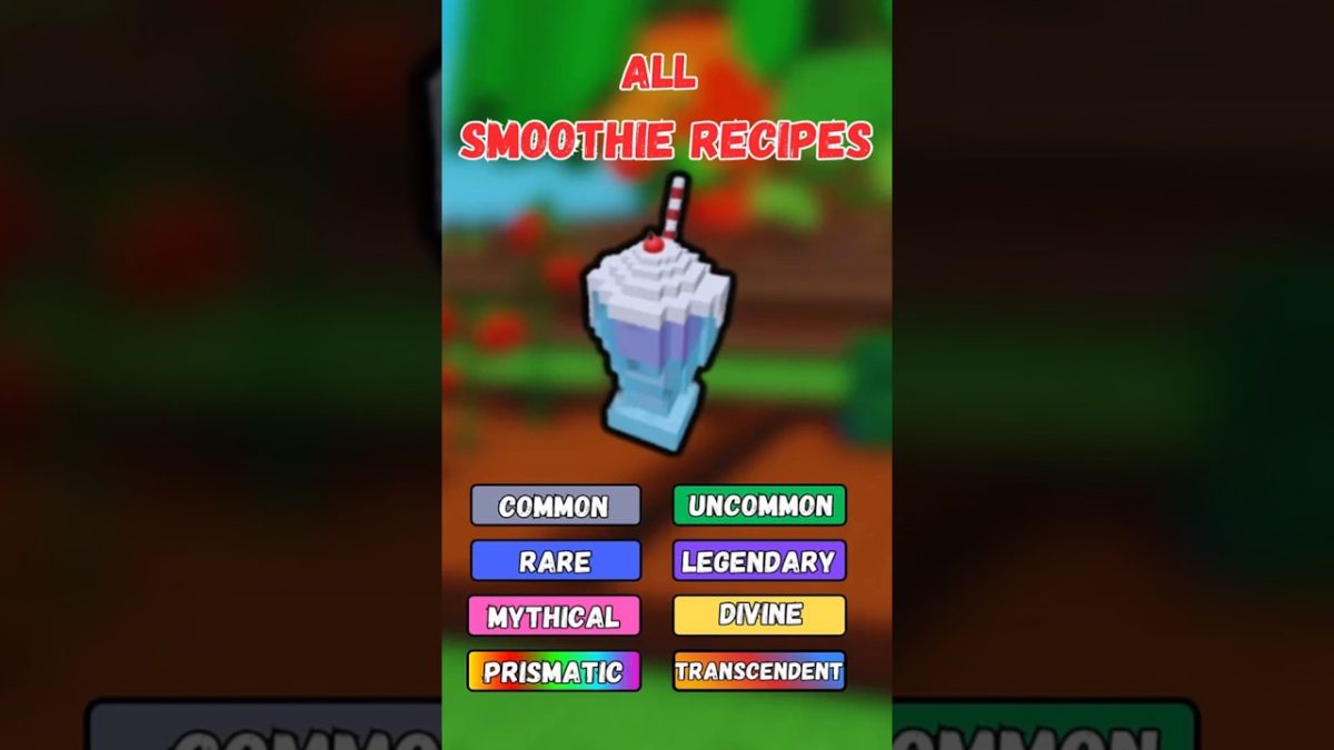 ALL SMOOTHIE RECIPES in Grow A Garden! – Complete Guide