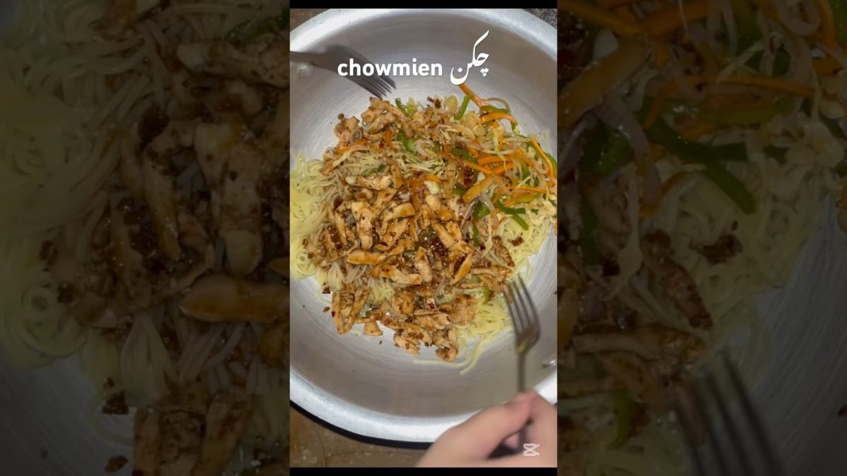 Chicken chowmien recipe #shorts