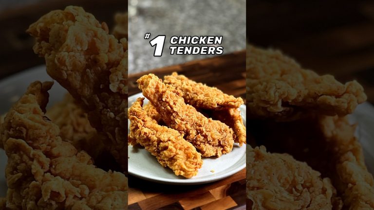 The Ultimate Chicken Tender (Recipe #1)