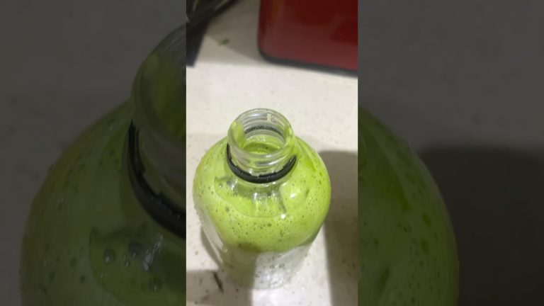 How To Make Green Smoothie That Can also be Used as Marinate | Healthy Green Smoothies #healthydrink