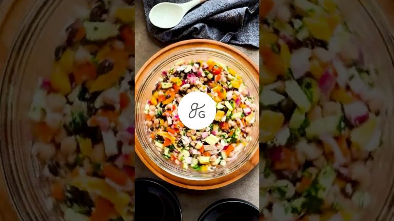 Make This CROWD FAVORITE Viral 3-Bean Salad in less than 10 Minutes!
