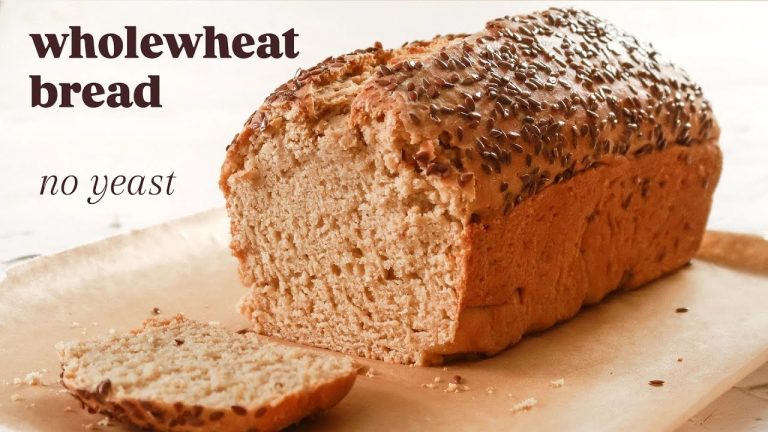 100% Whole Wheat Bread | No Yeast, No Maida, No Egg | Healthy ATTA BREAD Without Yeast