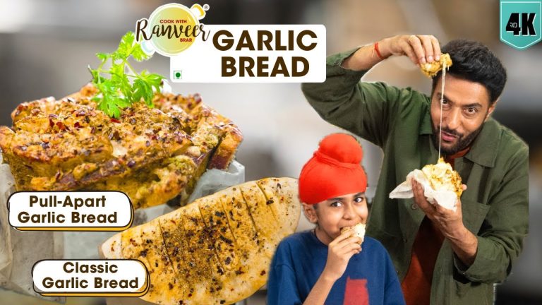 Garlic Bread on Tawa | रेस्टोरेंट जैसा गार्लिक ब्रेड | Pull-apart Garlic Bread bonus | Chef Ranveer