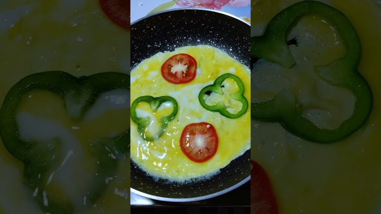 Capsicum Ka Anda Breads 🥪 easy breakfast ideas #shorts #anda #breads