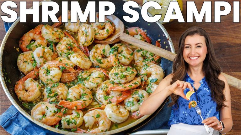 The Best Shrimp Scampi in 10 Minutes!