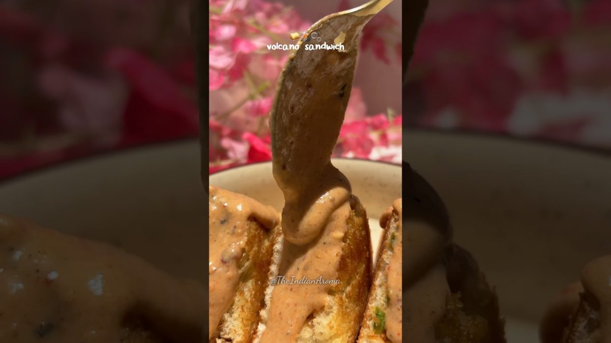 Volcano Sandwich #shorts #youtubeshorts #shortsfeed