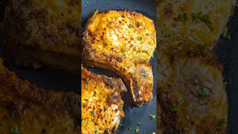 Juiciest AIR FRYER Pork Chops Ever