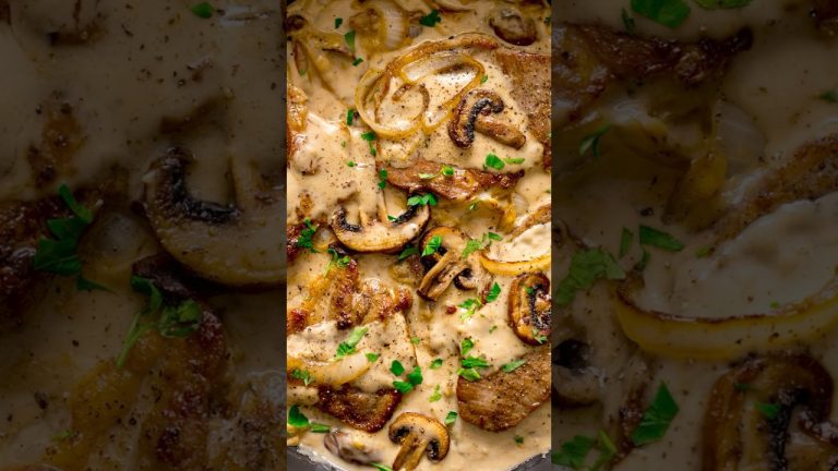 Smothered Pork Steak