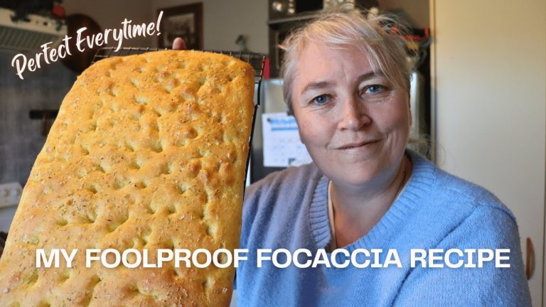 Beginner-Friendly Focaccia Bread | Step-By-Step Homemade Recipe