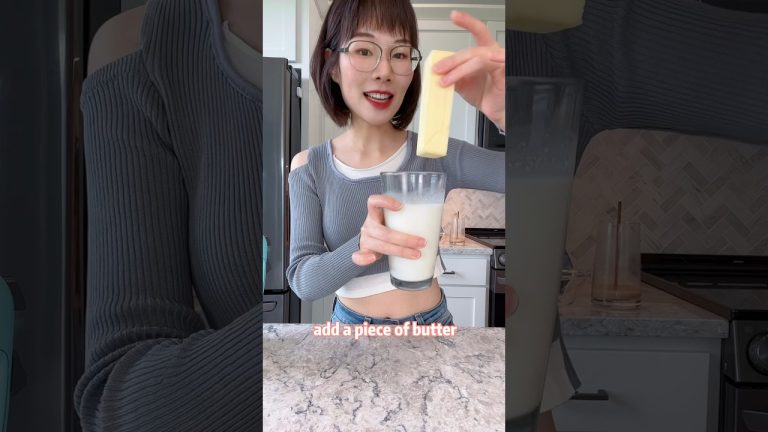 Use leftover milk to make heavy whipping cream