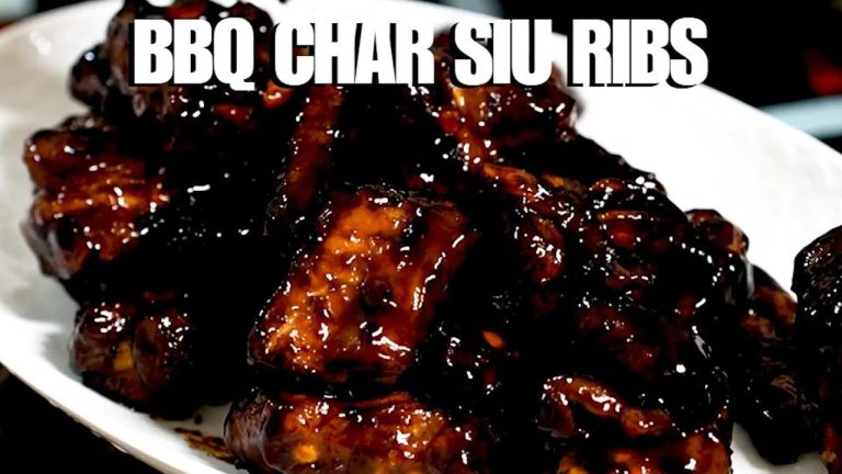 THE MOST ADDICTIVE BBQ CHAR SIU RIBS I'VE EVER MADE | COOKING WITH WAH JAI