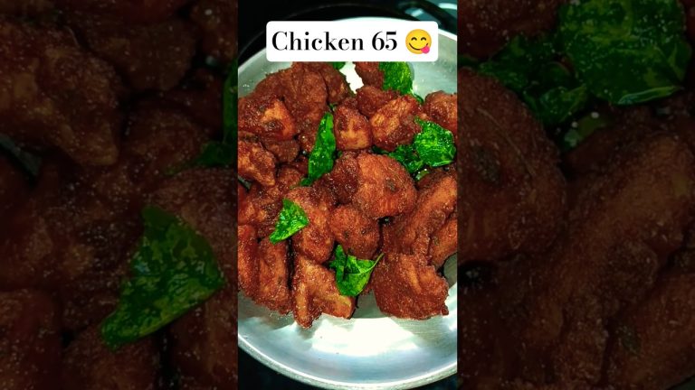 மசாலா பிரியாமல் சிக்கன் 65 Chicken 65 recipe #shorts #cooking #chicken #ytshorts #viral #streetfood