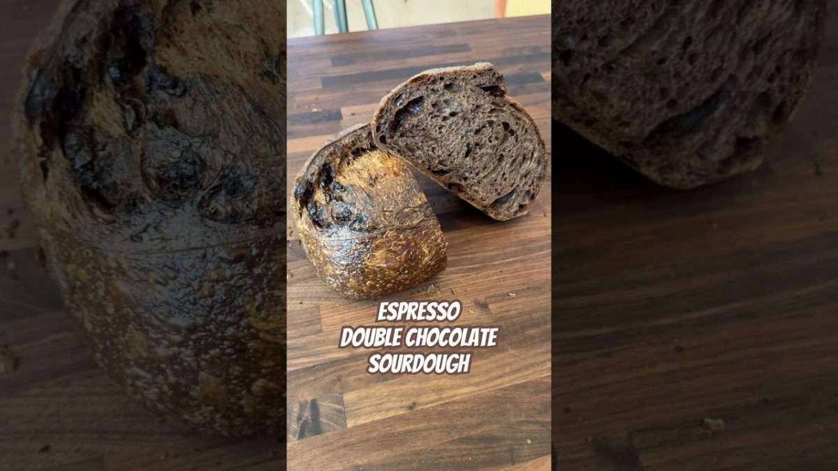 Espresso Chocolate Sourdough #shorts