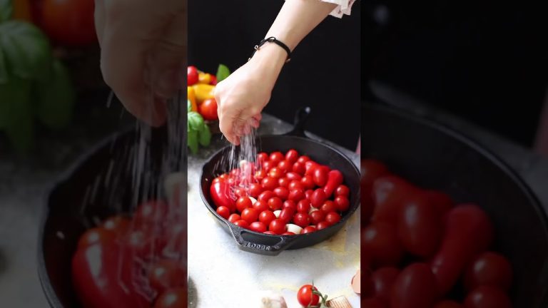 One of my most tried recipes;Roasted Cherry Tomato Spaghetti alla Chitarra!