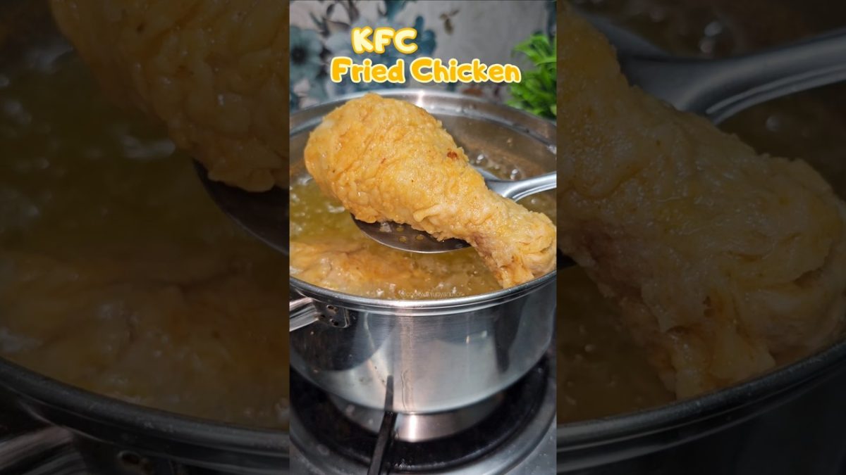 KFC Fried Chicken #shorts #kfcfriedchicken