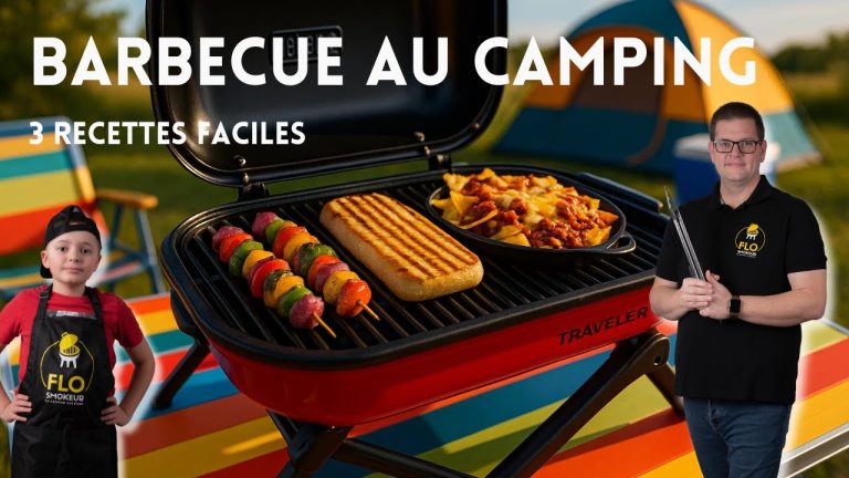 3 recettes faciles à faire au camping au barbecue (spécial vacances)