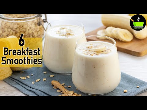 6 Breakfast smoothie recipes for weight loss | Fat Burning Smoothie Recipes | Weight Loss Breakfast
