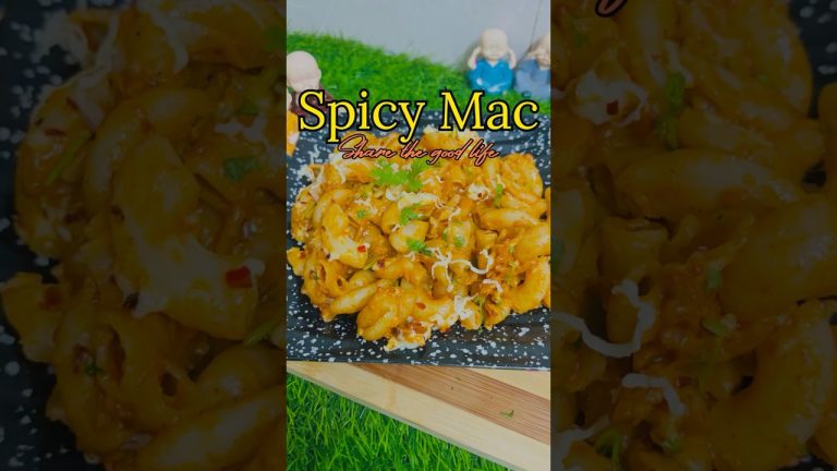 Spicy Macroni Have you try this #shorts #rashiihomekitchen #maconi