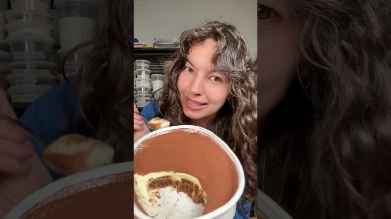 Easy Single Serve Tiramisu