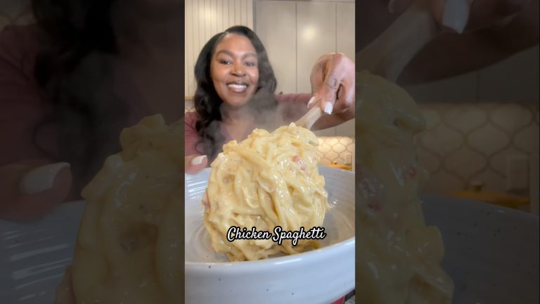My Chicken Spaghetti is always amazing! #cookingtutorial #chickenspaghettirecipe #chickenspaghetti