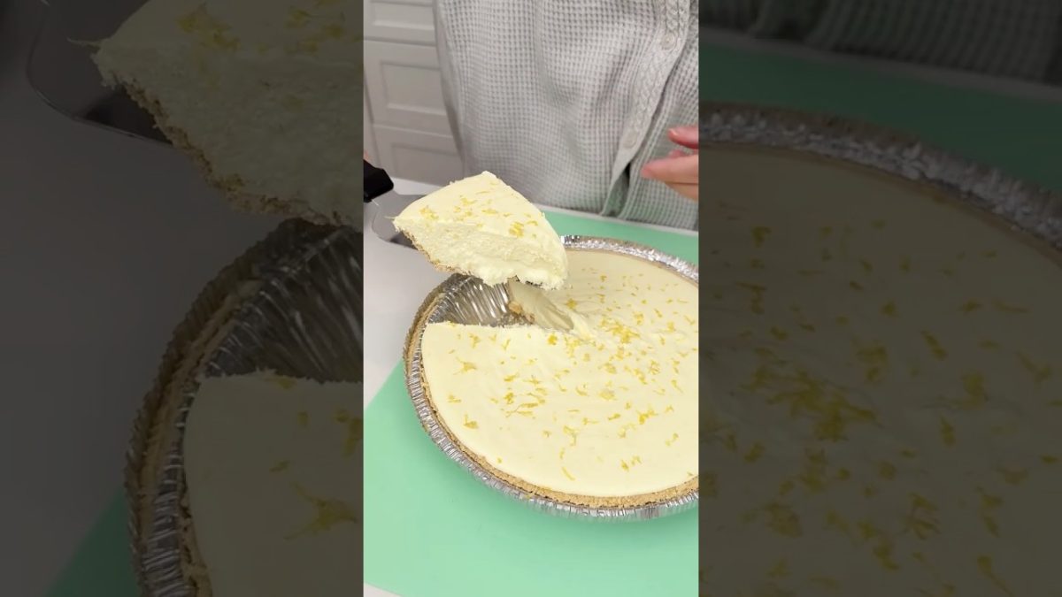 The perfect dessert  #easyrecipe #recipe #dessert #pie #lemon #nobake