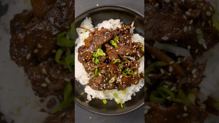 Easy & Low Effort Beef Bulgogi