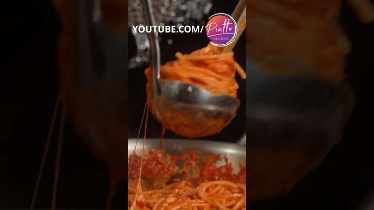 Spaghetti Vesuviana 🔥  Italy's Explosive #pasta #recipe 🍝