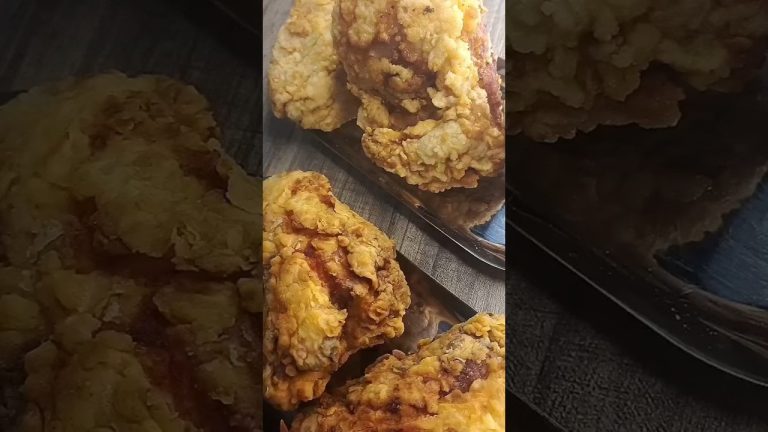 Get READY for the CRISPIEST Fried Chicken EVER!Better Than kfc fried chicken #friedchicken