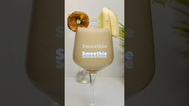 Banana Smoothie in Almond Milk