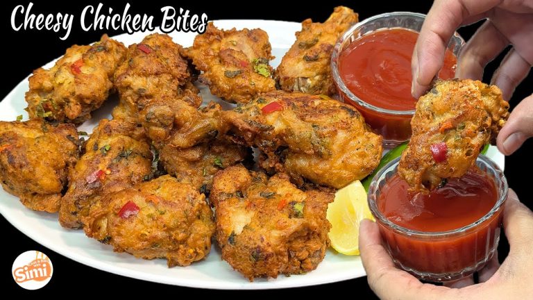 Crispy Cheesy Chicken Bites | Easy Evening Snack | Chicken Recipes
