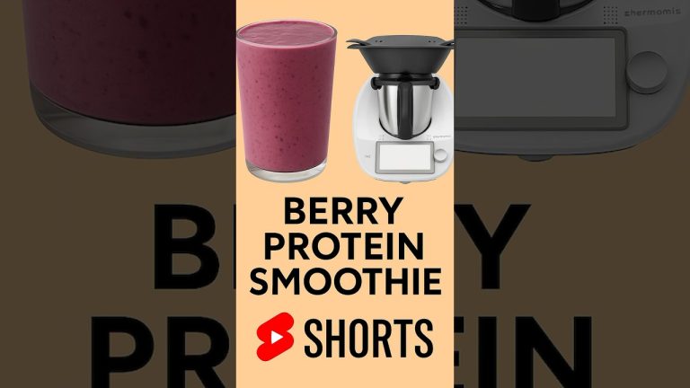 Berry Protein Smoothie in the Thermomix TM7 🫐🍓 | Easy & Delicious #shorts