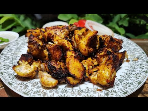 2 kg chickenTikka Recipe | Juicy & Smoky BBQ Tikka at Home | Kitchen with Fatima