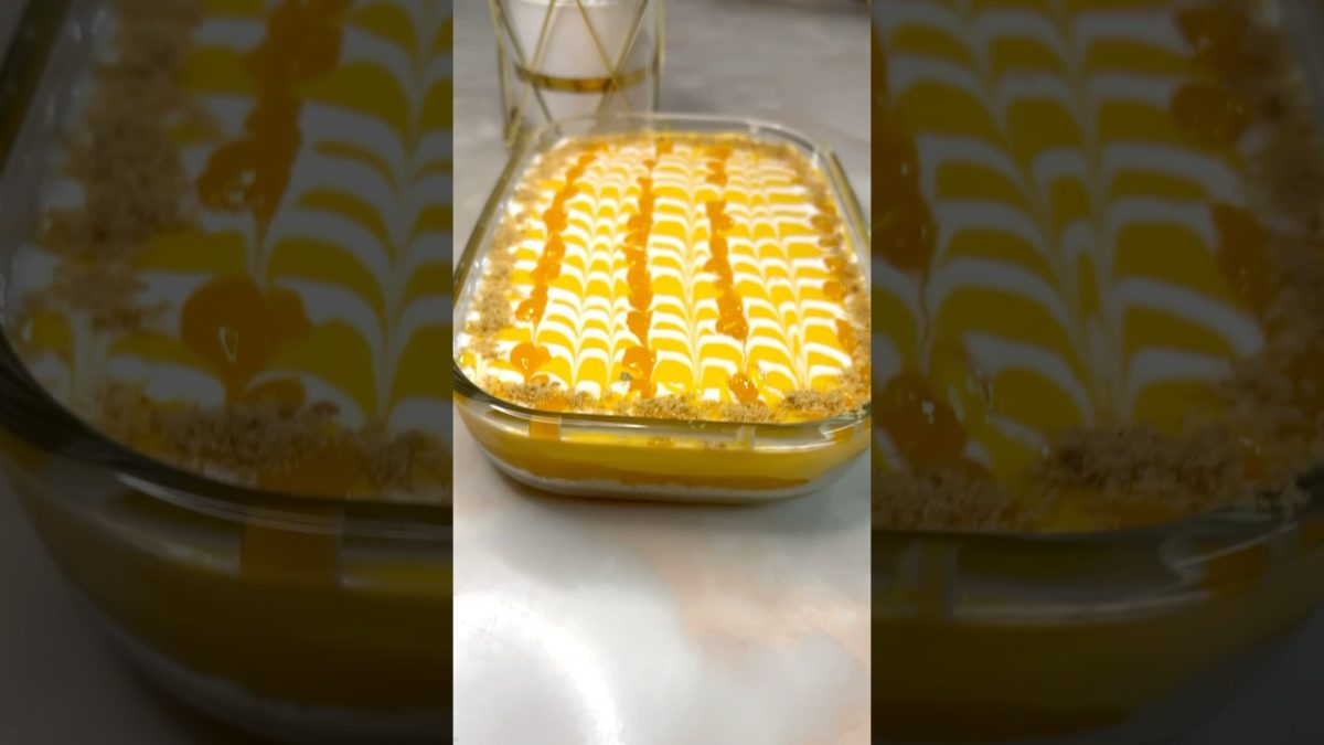 Mango Delight Recipe😍 #viral #mango