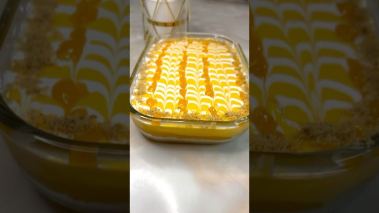 Mango Delight Recipe😍 #viral #mango