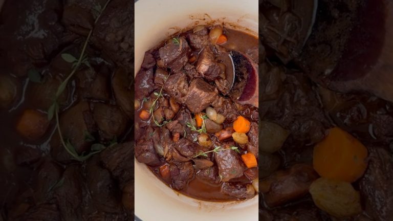 Julia Child's Beef Bourguignon Recipe