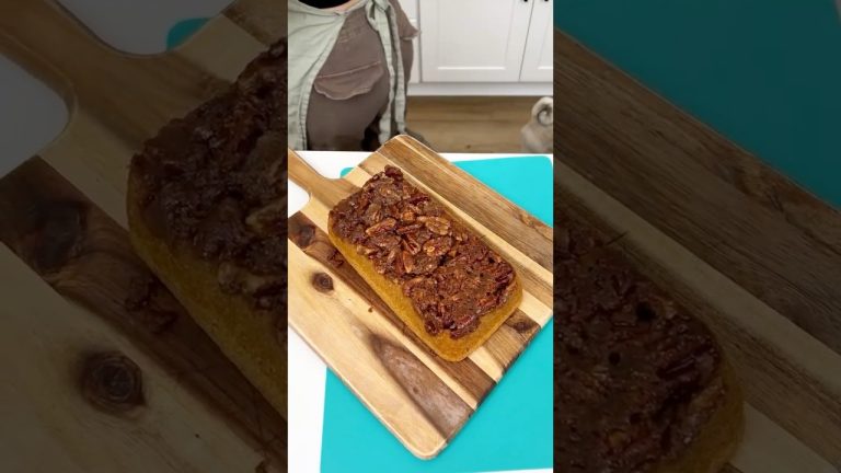 Easy fall dessert  #recipe #easyrecipe #cake #baking #pecans