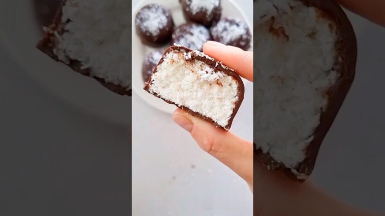 Simple Keto Coconut Bites in Just 4 Ingredients