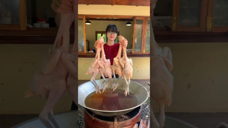 How to cook chicken crispy with vegetable recipe #trendingshorts #cooking #shortsfeed