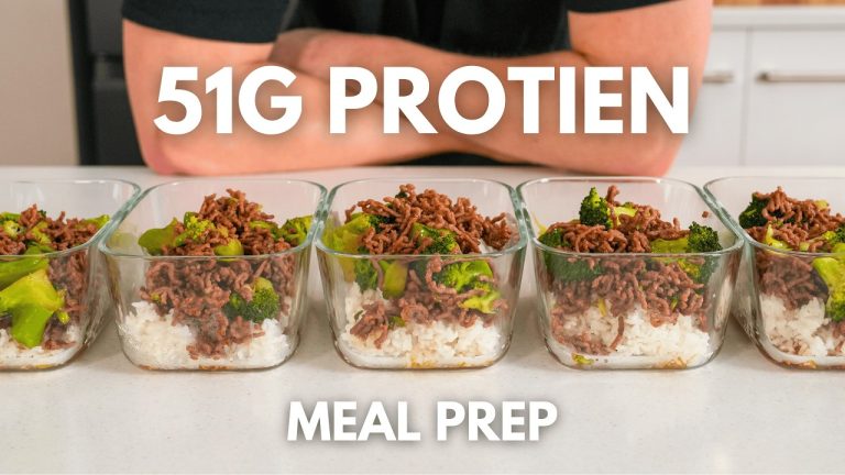 Meal Prep For The Week In 30 Minutes | Sticky Garlic Beef Stir-Fry