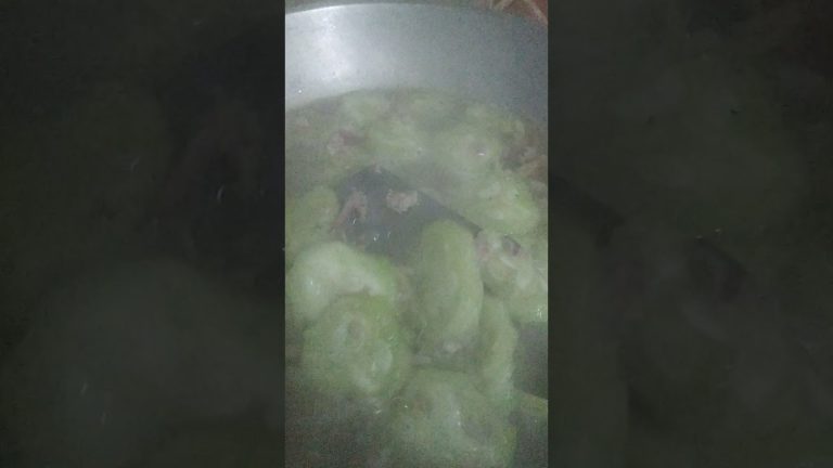 AMAZING LUFFA VEGETABLE |‖ LUFFA SOUO WITH GROUND PORK