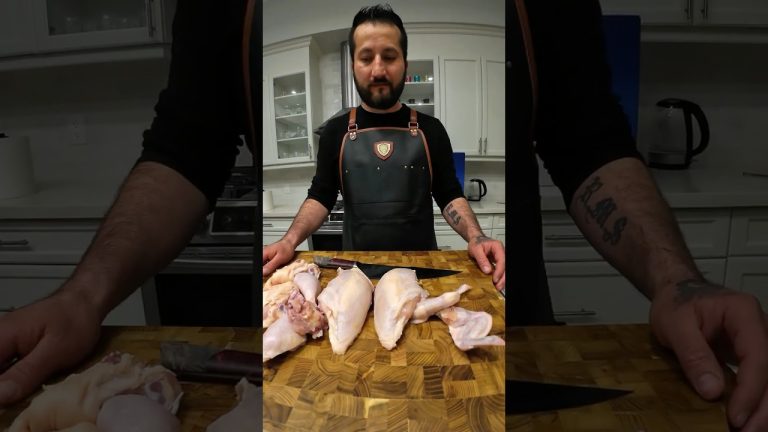 How The PROS Breakdown a Chicken 🔪🍗