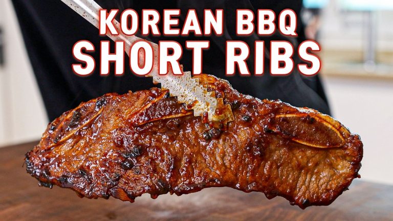 This is the King Of Korean BBQ l LA Galbi (Korean BBQ Beef Short Ribs)