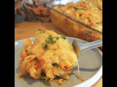 This Cheesy Tuna Pasta Bake Is A Must Try Recipe! #shorts #bakedpasta #bakedfish #recipe #cannedtuna