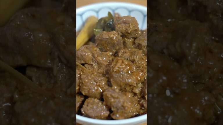 Beef Rendang – King of Curry? #flolum #simplefoodsimplefaith #curry