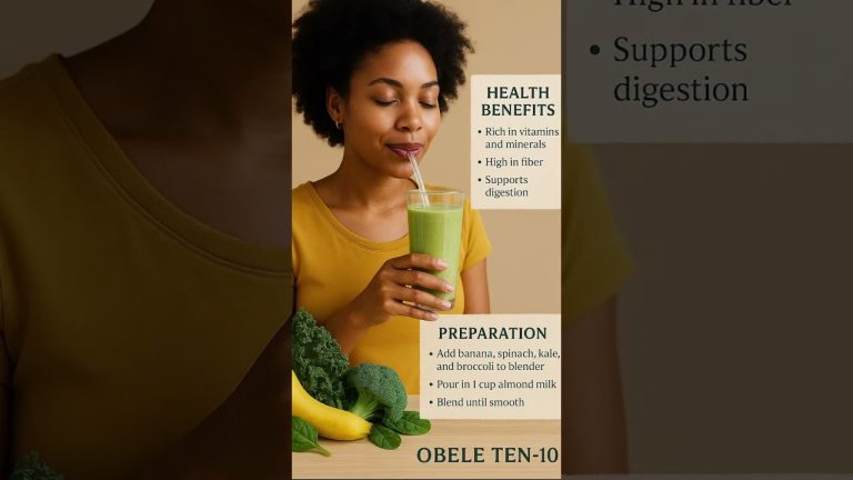 How to prepare Banana Smoothie🍌 #recipe #food #kitchen