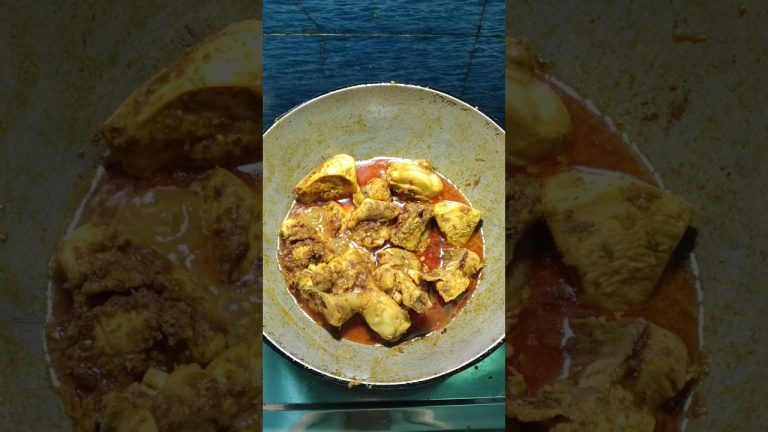 ইউনিক চিকেন কারি | Chicken kari #short #food #ytshorts #bengali recipe