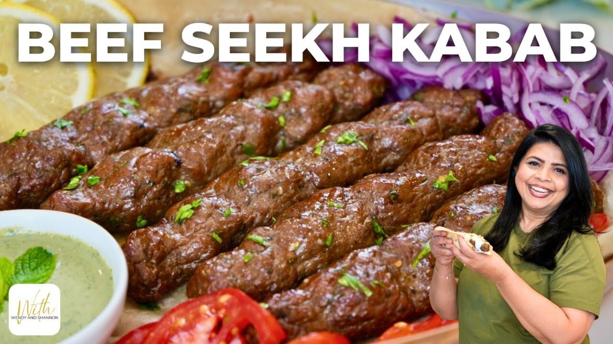 The BEST Beef Seekh Kabab Recipe You'll Ever Try