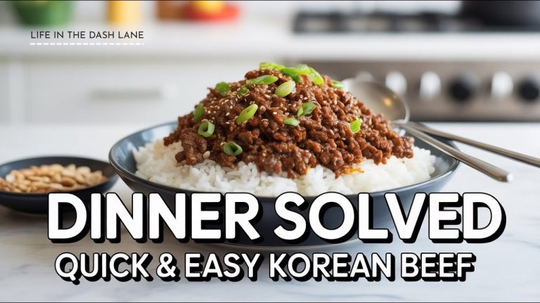 Quick & Easy Korean Beef | DELICIOUS Weeknight Dinner in Under 30 Minutes!