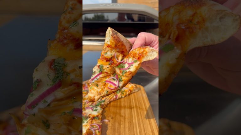 BBQ Chicken Pizza 🍕#ooni