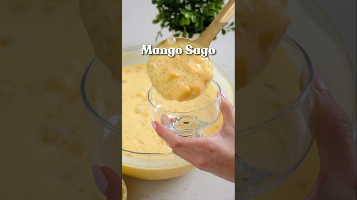 If you like Mangoes, you’ll LOVE this Mango Sago